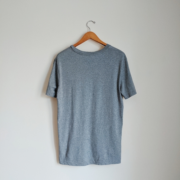 Gosha Rubchinskiy FW16 Logo Tee in Heather Gray - Picture 3 of 5